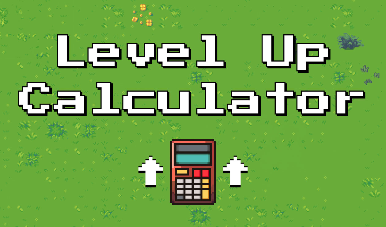 Level Up Calculator | Pixels | Tribally